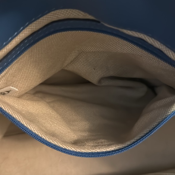 McM Open Tote Bag in Blue - Picture 12 of 12